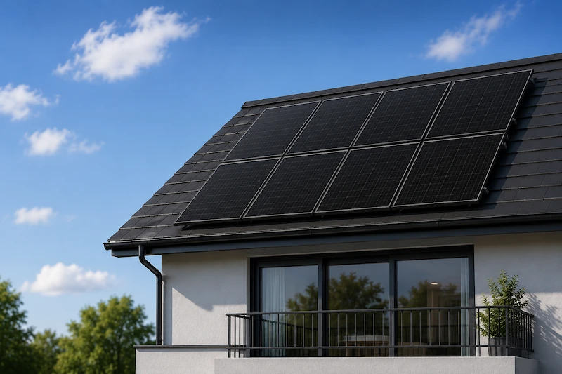 Pacchetto SolaHome Essential - impianto fotovoltaico senza accumulo su tetto residenziale